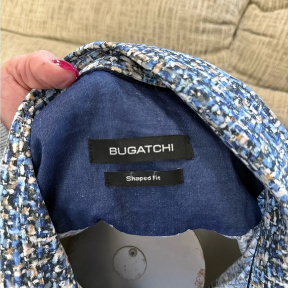 Bugatchi • Shaped Fit Dress Shirt - Picture 6 of 8